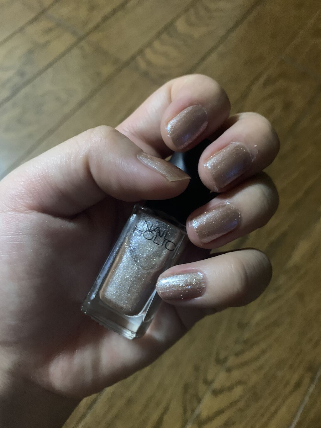 ネイルホリック Future Metal BE340/ネイルホリック/マニキュアを使ったクチコミ（2枚目）