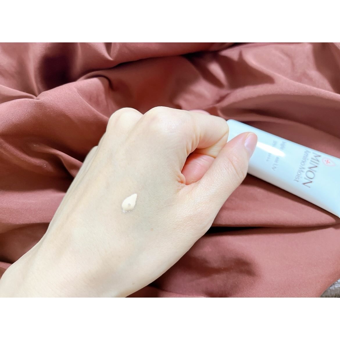 ミノン アミノモイスト ブライトアップベース UV/ミノン/化粧下地を使ったクチコミ（3枚目）