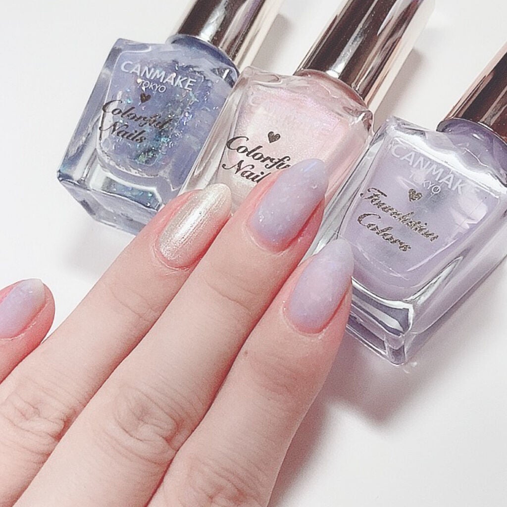 カラフルネイルズ/キャンメイク/マニキュアを使ったクチコミ(3枚目)