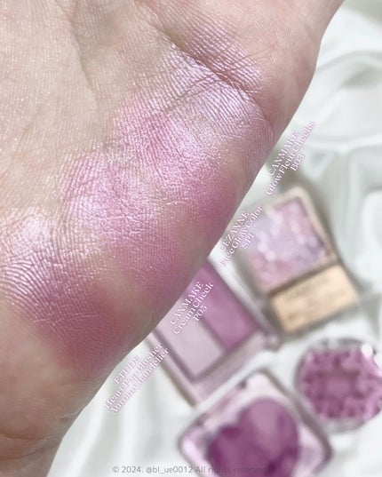 クリームチーク(パールタイプ)/キャンメイク/ジェル・クリームチークを使ったクチコミ(4枚目)