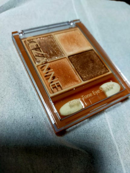 ベージュトーンアイシャドウ/CEZANNE/アイシャドウパレットを使ったクチコミ(1枚目)