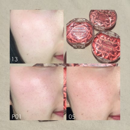 クリームチーク/キャンメイク/ジェル・クリームチークを使ったクチコミ(4枚目)