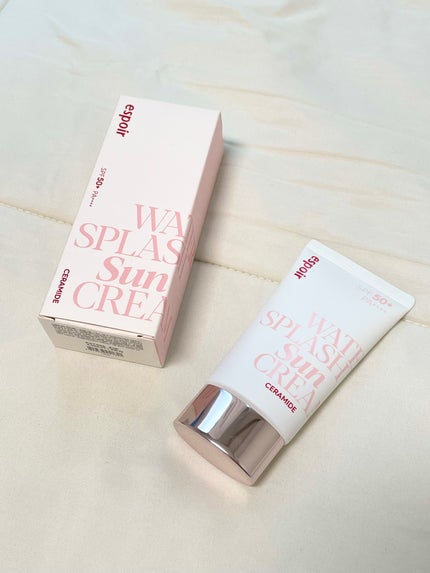 ウォータースプラッシュサンクリーム セラミド/espoir/日焼け止めクリームを使ったクチコミ(1枚目)