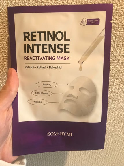 レチノールインテンスリアクティベーションマスク/SOME BY MI/シートマスク・パックを使ったクチコミ(1枚目)