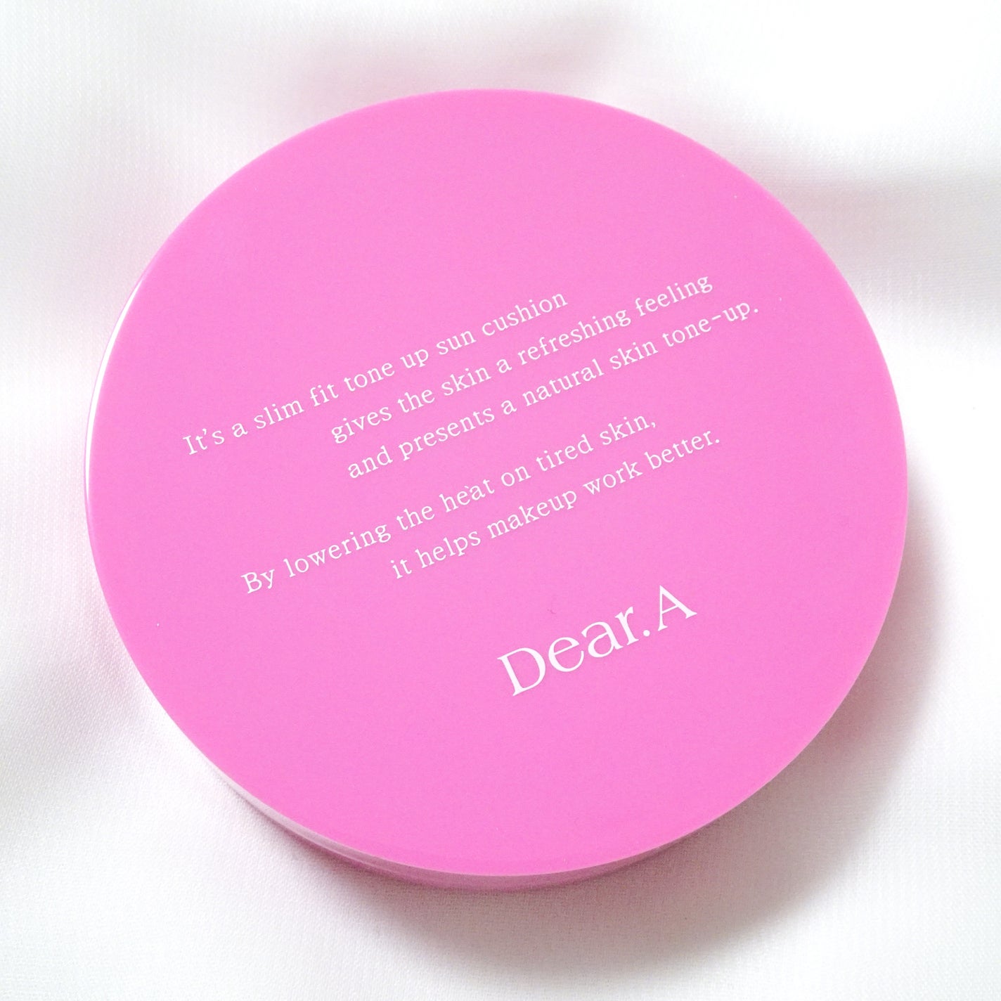 スリムフィットトーンアップサンクッション/Dear.A/日焼け止めローションを使ったクチコミ(3枚目)