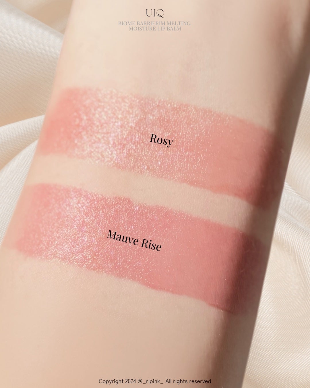 バイオームバリアメルティングモイスチャーリップバーム/UIQ/リップバームを使ったクチコミ(4枚目)
