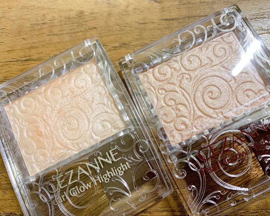 パールグロウハイライト/CEZANNE/パウダーハイライトを使ったクチコミ（2枚目）