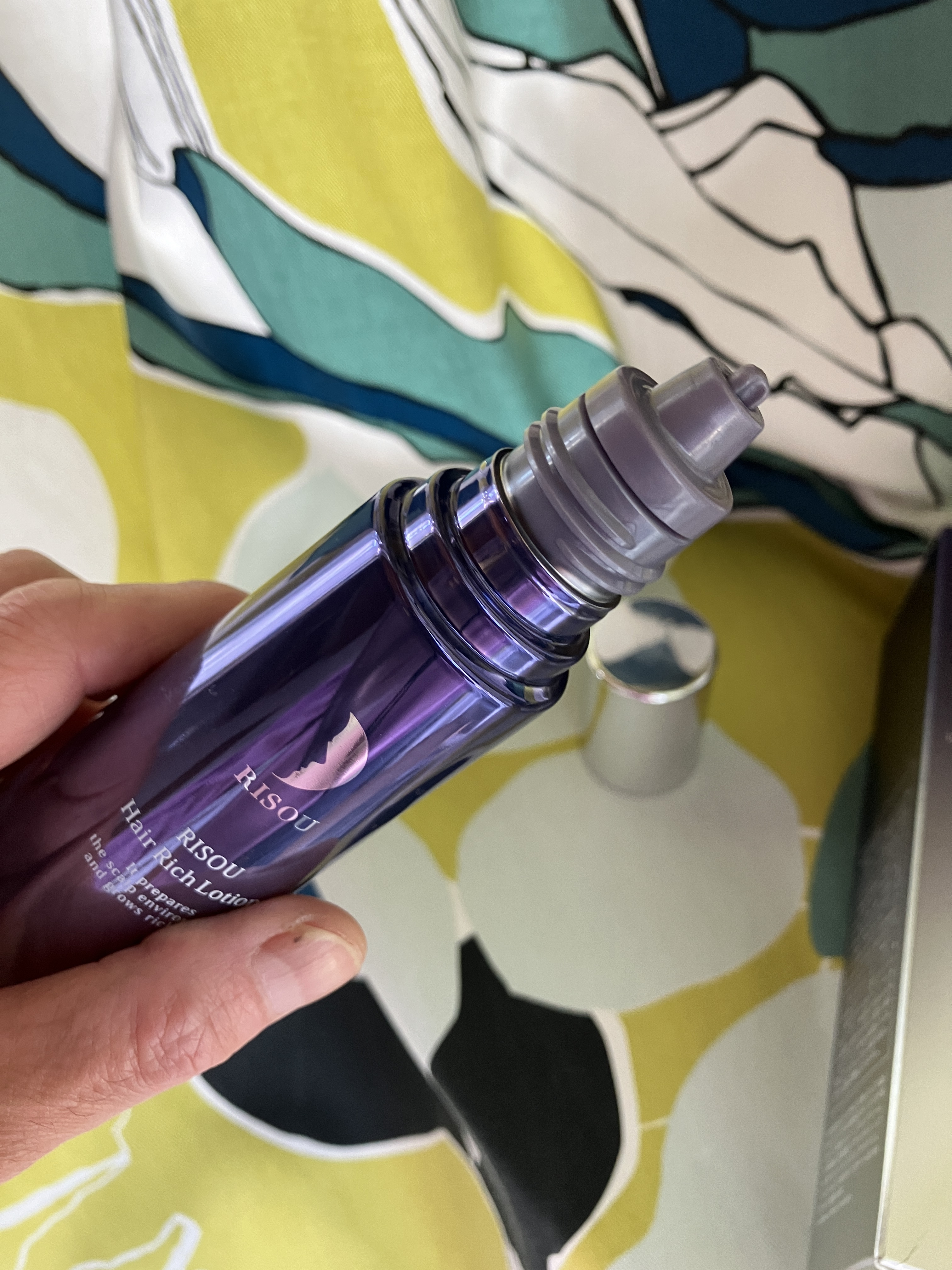 ヘアリッチローション/リソウコーポレーション/頭皮ローションを使ったクチコミ（3枚目）