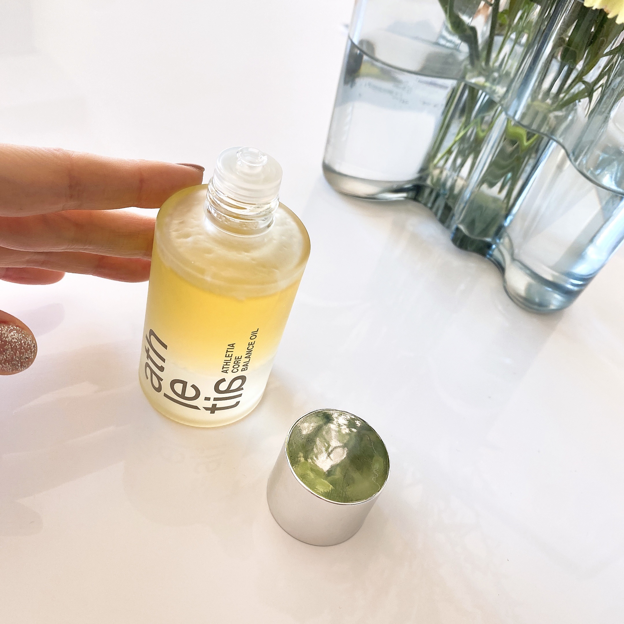 コアバランスオイル/athletia/フェイスオイルを使ったクチコミ（3枚目）