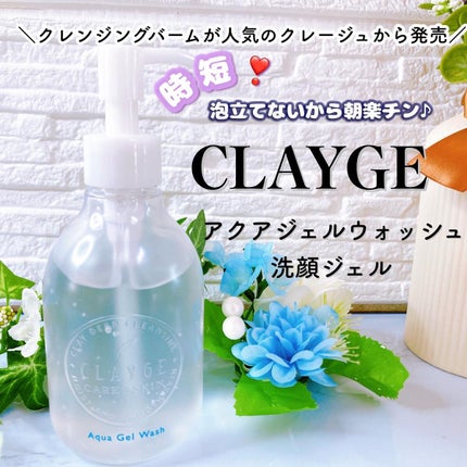 アクアジェルウォッシュ/CLAYGE/その他洗顔料を使ったクチコミ(1枚目)