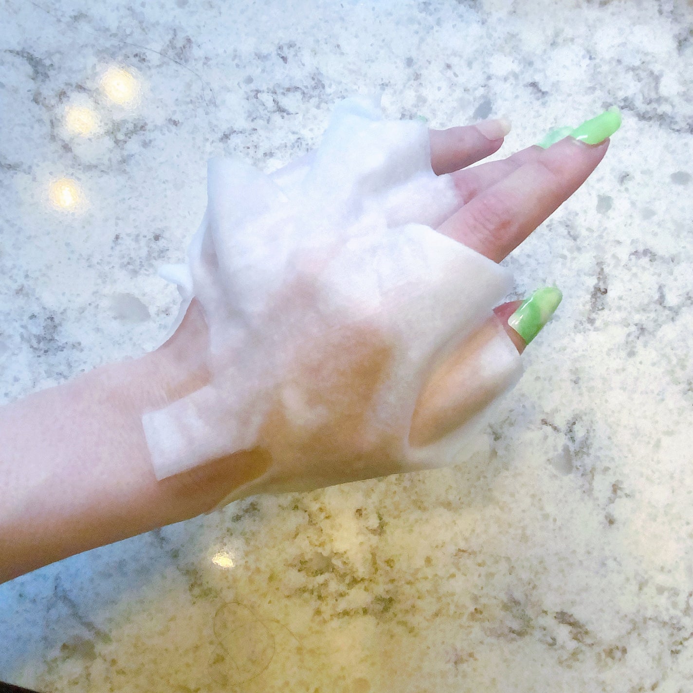 フェイスマスク/WHITH WHITE/シートマスク・パックを使ったクチコミ(3枚目)