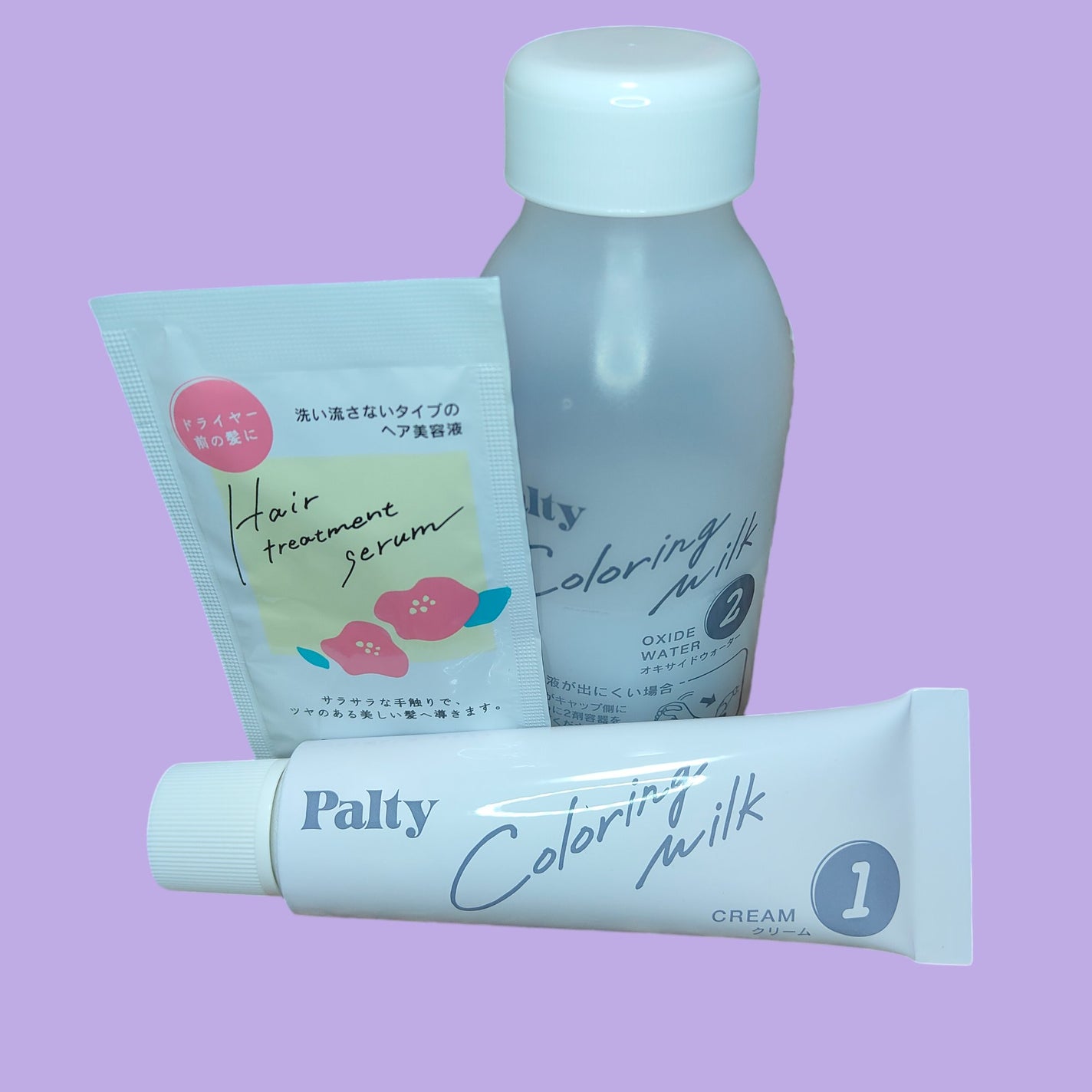 カラーリングミルク/パルティ/ヘアカラーを使ったクチコミ(2枚目)