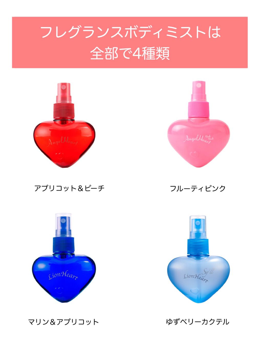 フレグランスボディミスト/エンジェルハート/香水(レディース)を使ったクチコミ(2枚目)