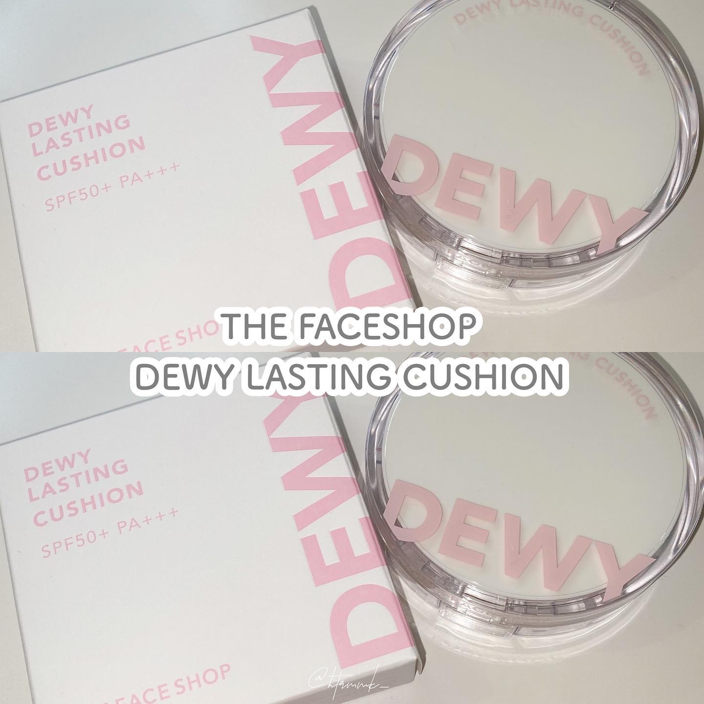 🍑THE FACE SHOP
DEWY LASTING CUSHION 201

グロウタイプのクッションファンデ。
保湿力、キープ力がしっかりあるのでこの時期でもわたしは乾燥や崩れが気になることなく使えています🙆🏻‍♀️

自然なツ