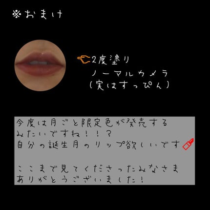 ケイト リップモンスター/KATE/口紅を使ったクチコミ(4枚目)