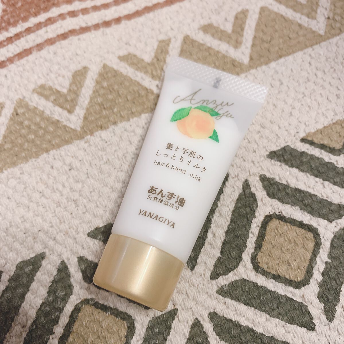 あんず油 髪と手肌のしっとりミルク/柳屋あんず油/ヘアミルクを使ったクチコミ(1枚目)