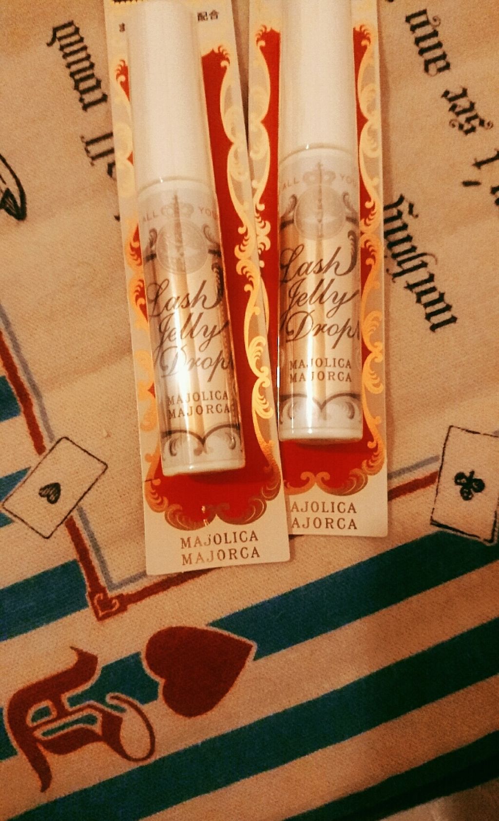 ラッシュジェリードロップ　ＥＸ/MAJOLICA MAJORCA/まつげ美容液を使ったクチコミ（1枚目）