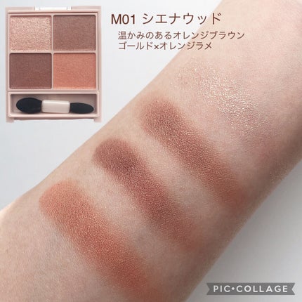 シルキースフレアイズ(マットタイプ)/キャンメイク/アイシャドウパレットを使ったクチコミ(2枚目)