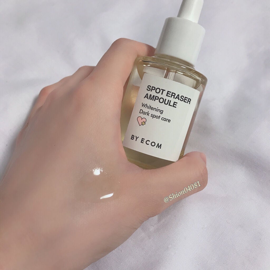 スポットイレーザーアンプル/BY ECOM/美容液を使ったクチコミ(2枚目)