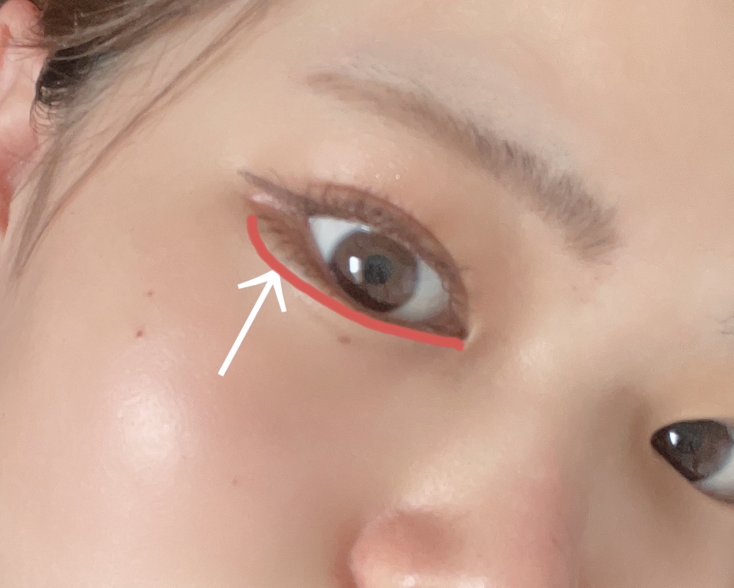 ハイパーシャープ ライナー R BK-2 ソフトブラック/MAYBELLINE NEW YORK/リキッドアイライナーを使ったクチコミ（2枚目）