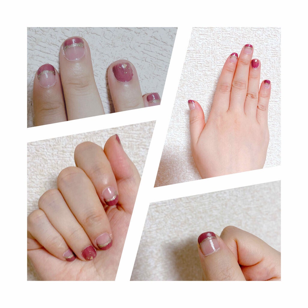 クイッククリスタルコート/ネイリスト/ネイルトップコートを使ったクチコミ(2枚目)