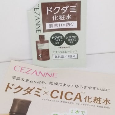 ナチュラルローション/CEZANNE/化粧水を使ったクチコミ（1枚目）