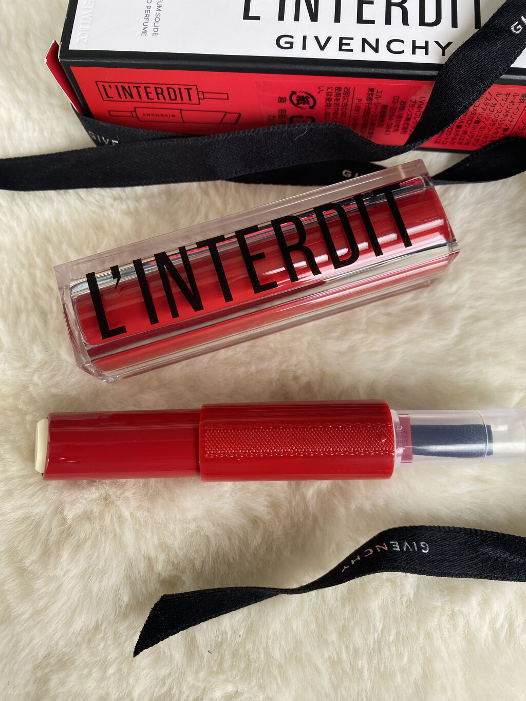 ランテルディ ソリッド パフューム/GIVENCHY/練り香水を使ったクチコミ（2枚目）