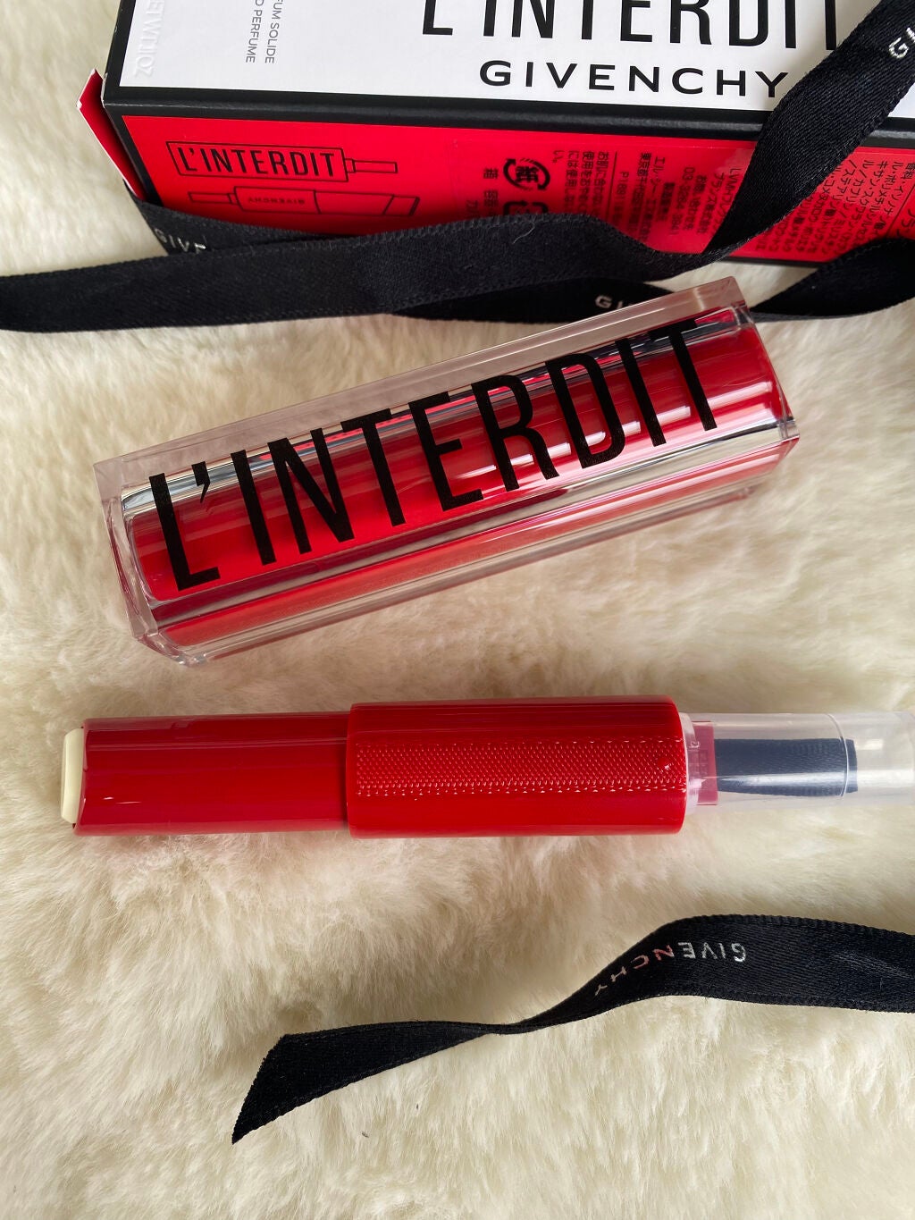 ランテルディ ソリッド パフューム/GIVENCHY/練り香水を使ったクチコミ(2枚目)