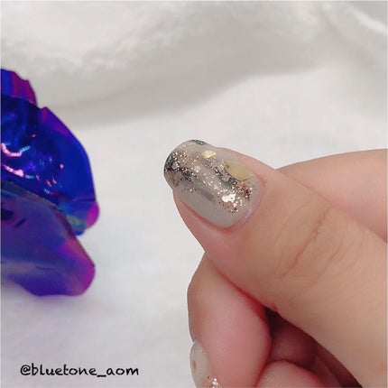 ネイルシール/セリア/ネイルシールを使ったクチコミ(5枚目)