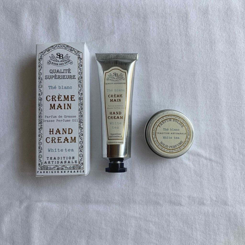 サンタールエボーテT 練り香水 ホワイトティー/サンタール・エ・ボーテ/練り香水を使ったクチコミ（1枚目）