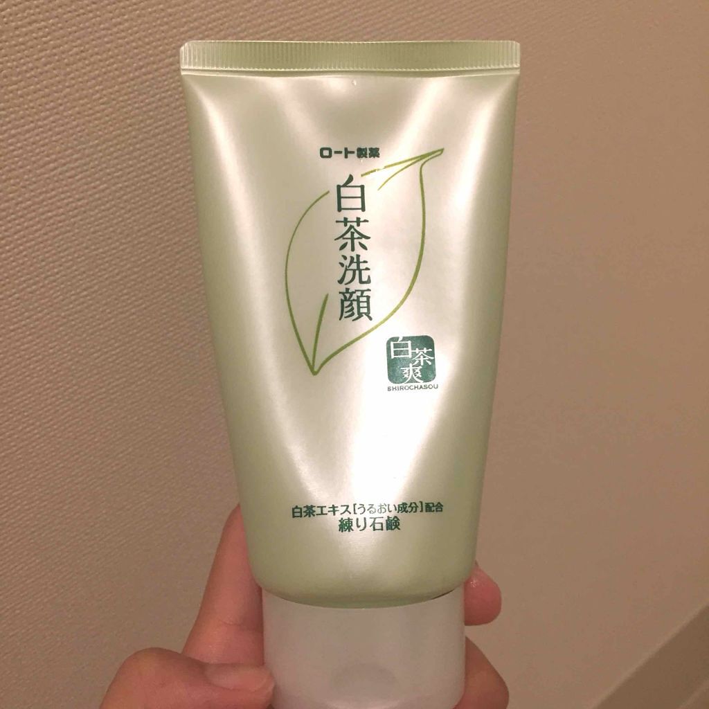 白茶練り石鹸/白茶爽/洗顔フォームを使ったクチコミ（1枚目）