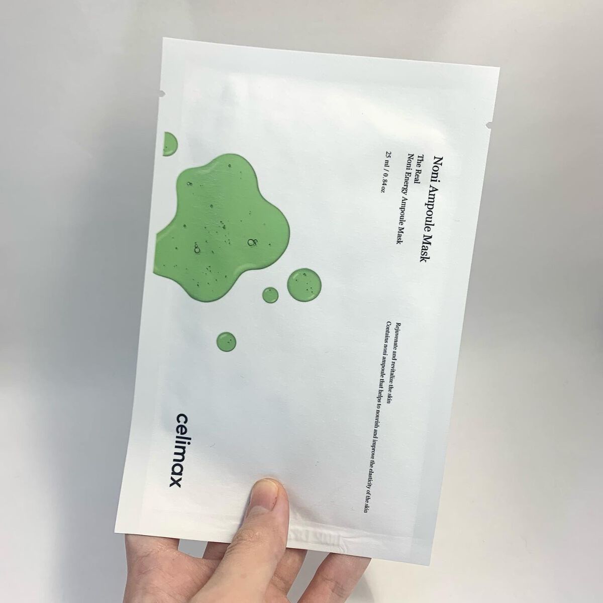 ノニアンプルマスク/celimax/シートマスク・パックを使ったクチコミ（1枚目）