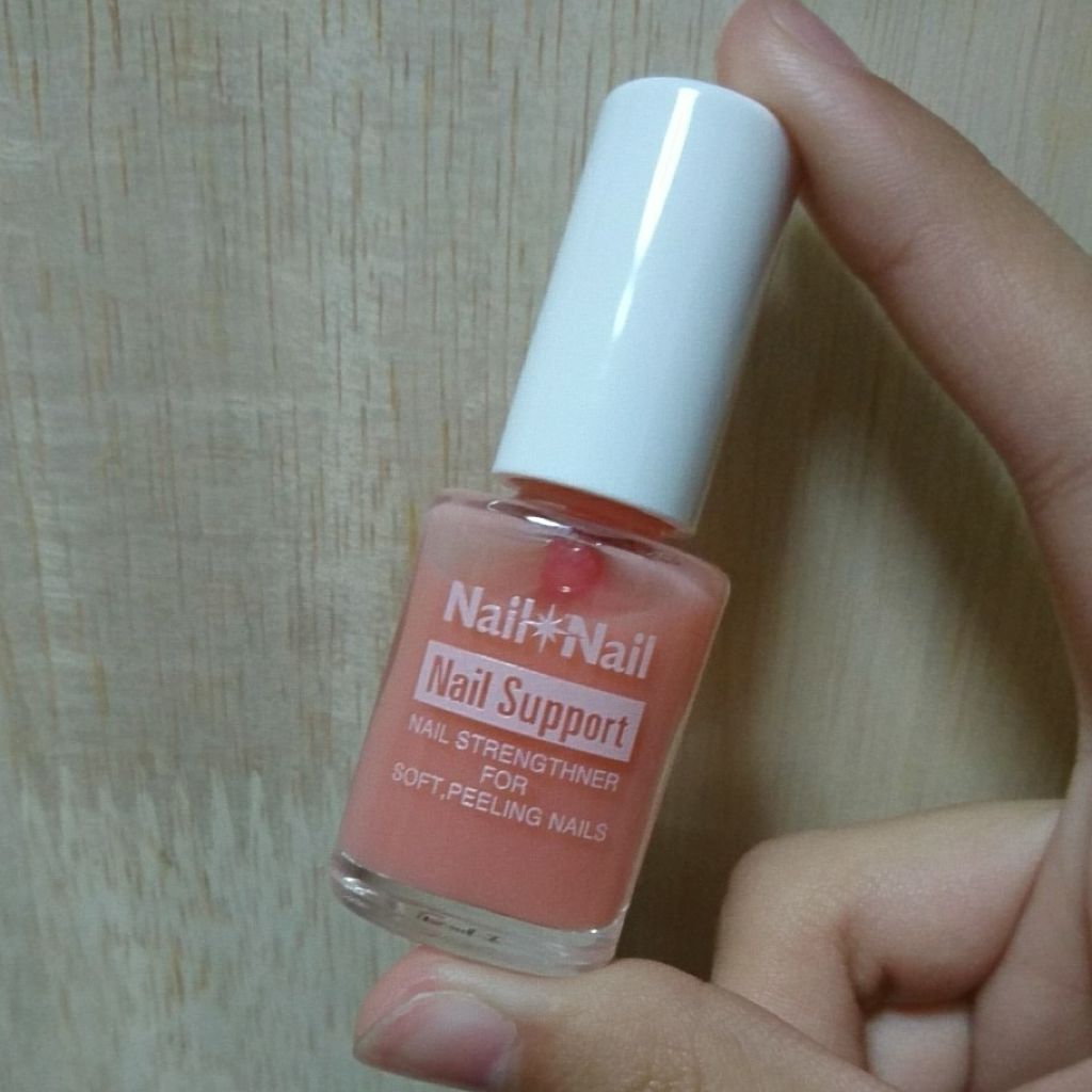 ネイルサポート ピンク/ネイルネイル/ネイルベースコートを使ったクチコミ（2枚目）