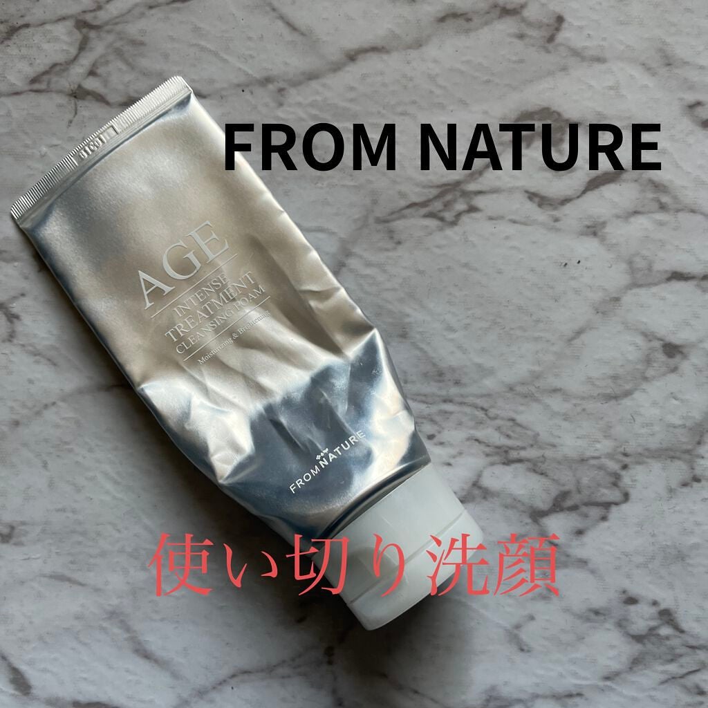 エイジインテンス トリートメント クレンジング フォーム/FROM NATURE/洗顔フォームを使ったクチコミ(1枚目)