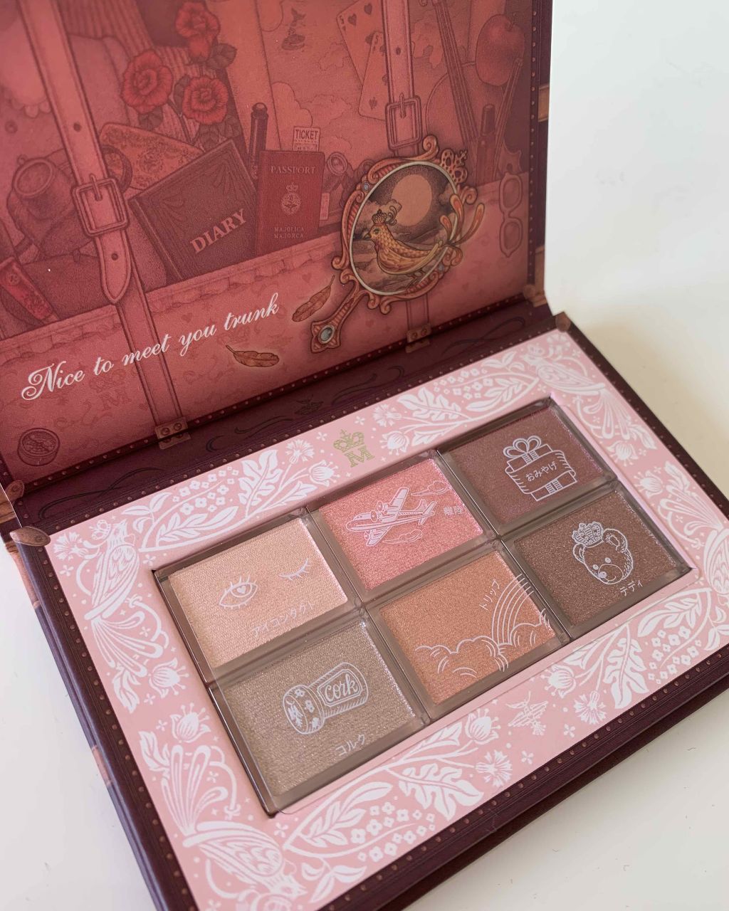 ナイストゥミーチュートランク/MAJOLICA MAJORCA/アイシャドウパレットを使ったクチコミ（1枚目）