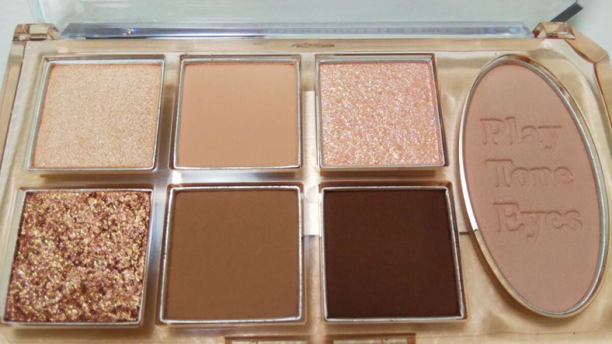 プレイトーンアイパレット/ETUDE/アイシャドウパレットを使ったクチコミ(3枚目)