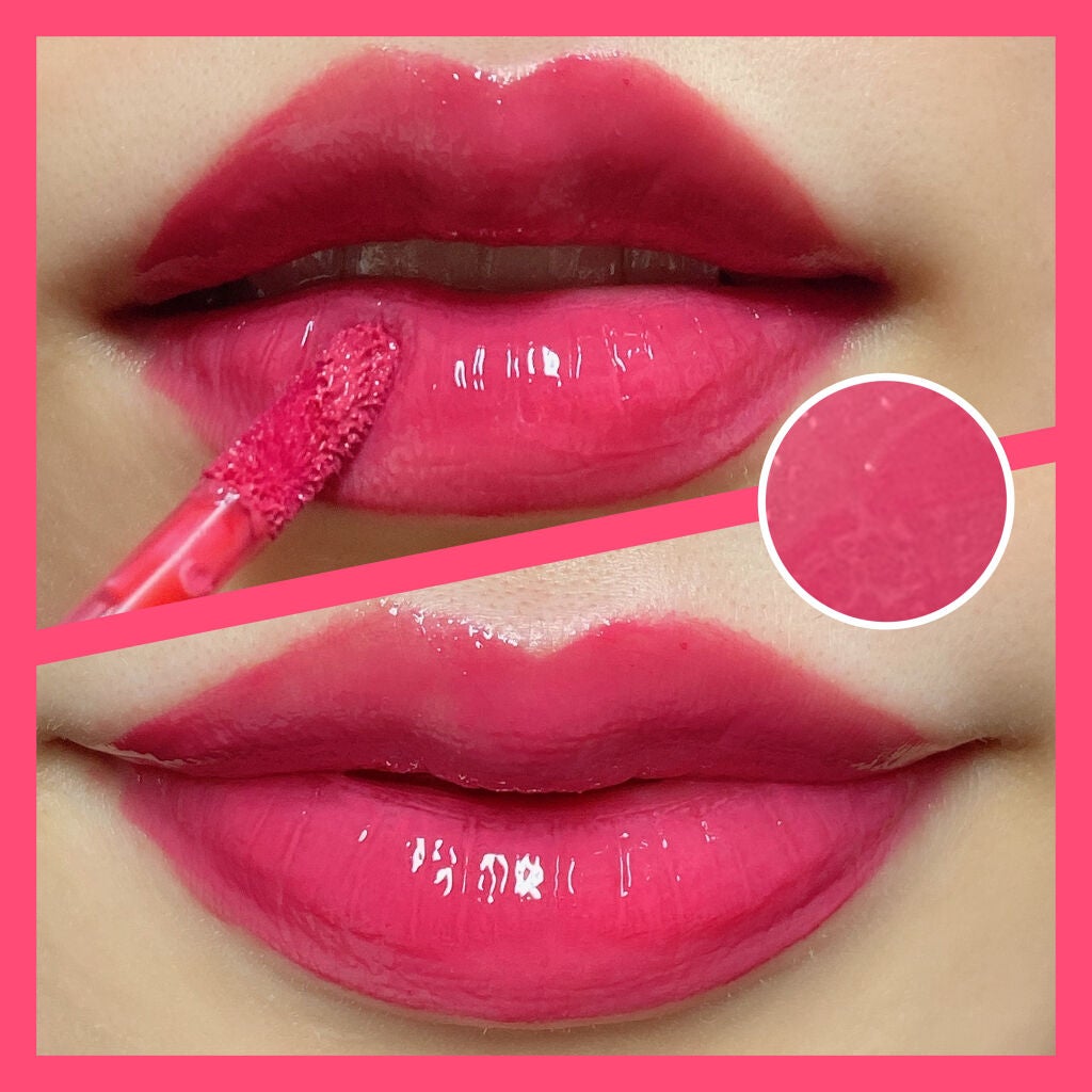 ジューシーラスティングティント/rom&nd/リップティントを使ったクチコミ(2枚目)