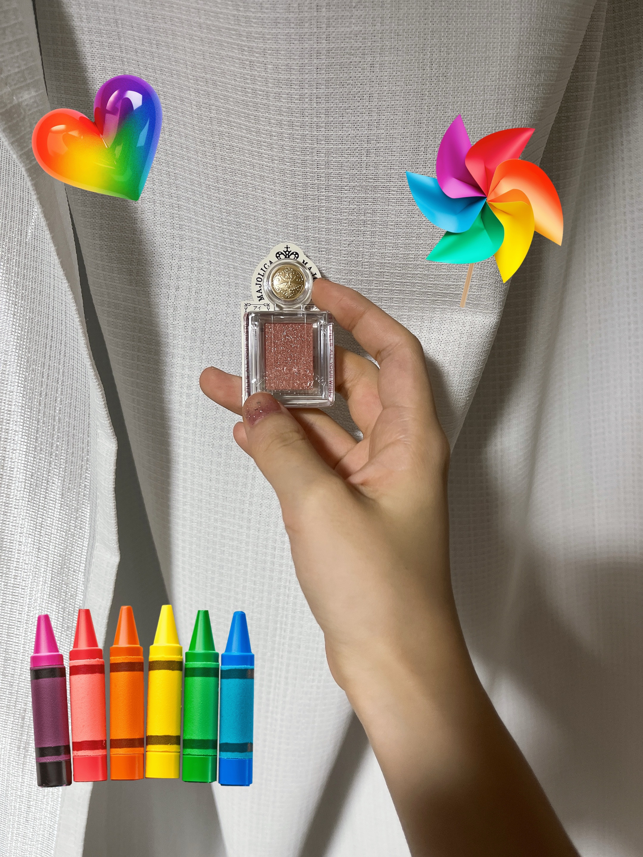 シャドーカスタマイズ/MAJOLICA MAJORCA/単色アイシャドウを使ったクチコミ（1枚目）