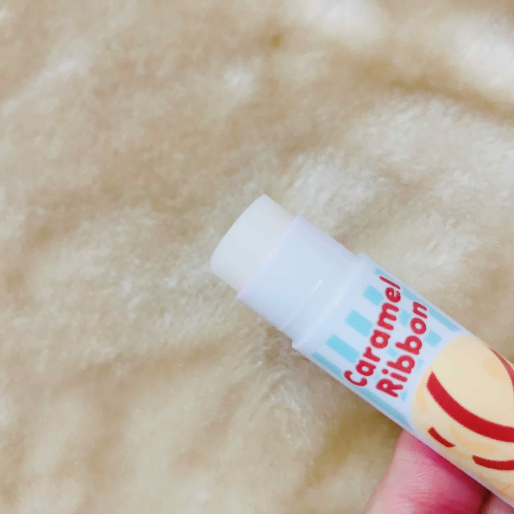サーティーワンリップクリームキャラメルリボンの香り/トランス/リップケアを使ったクチコミ(2枚目)