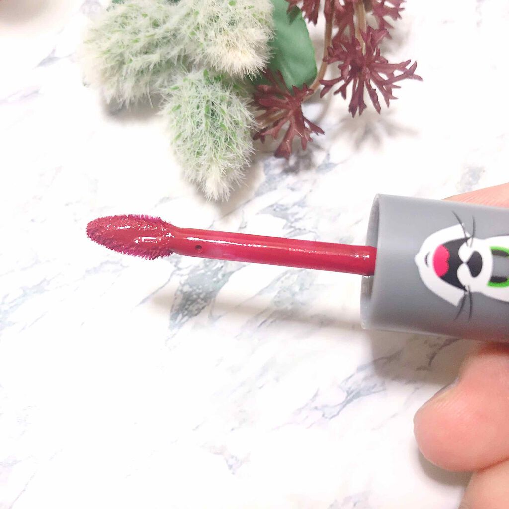 ラッキーフレンズ カラフルタトゥーティント/ETUDE/口紅を使ったクチコミ(3枚目)