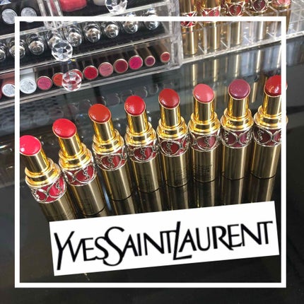 ルージュ ヴォリュプテ シャイン/YVES SAINT LAURENT BEAUTE/口紅を使ったクチコミ(1枚目)