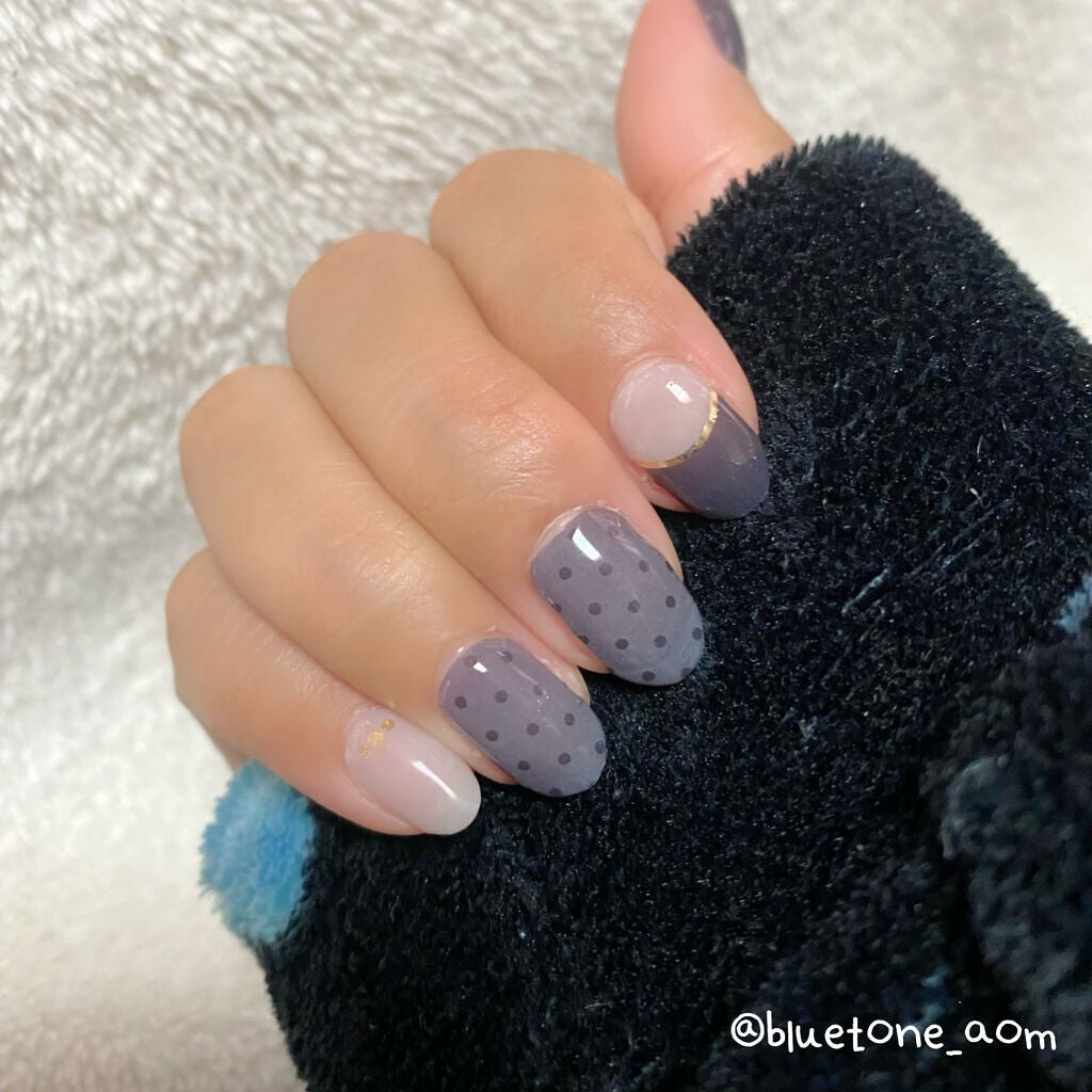 ジェルネイルシール/キャンドゥ/ネイルシールを使ったクチコミ(6枚目)