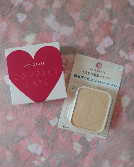 プロフィニッシュファンデーション/インテグレート/パウダーファンデーションを使ったクチコミ(1枚目)