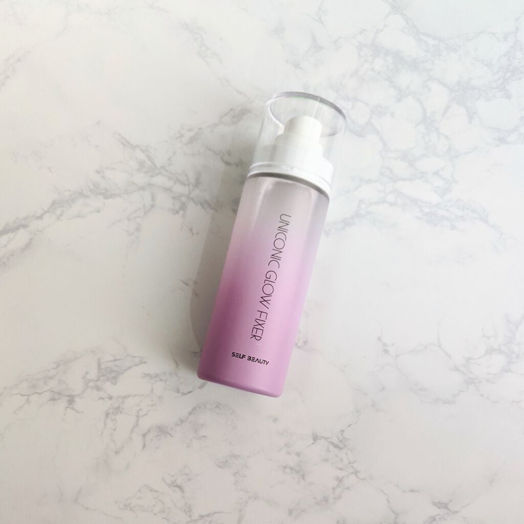 ユニコーン メイクアップグローフィックスミスト/SELF BEAUTY/フィックスミストを使ったクチコミ(4枚目)