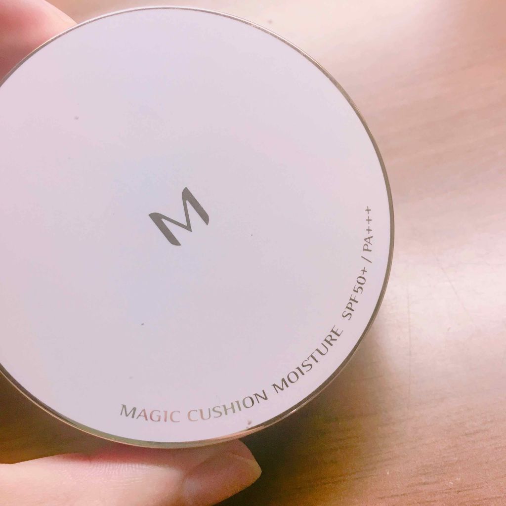 M クッション ファンデーション(モイスチャー)/MISSHA/クッションファンデーションを使ったクチコミ（1枚目）