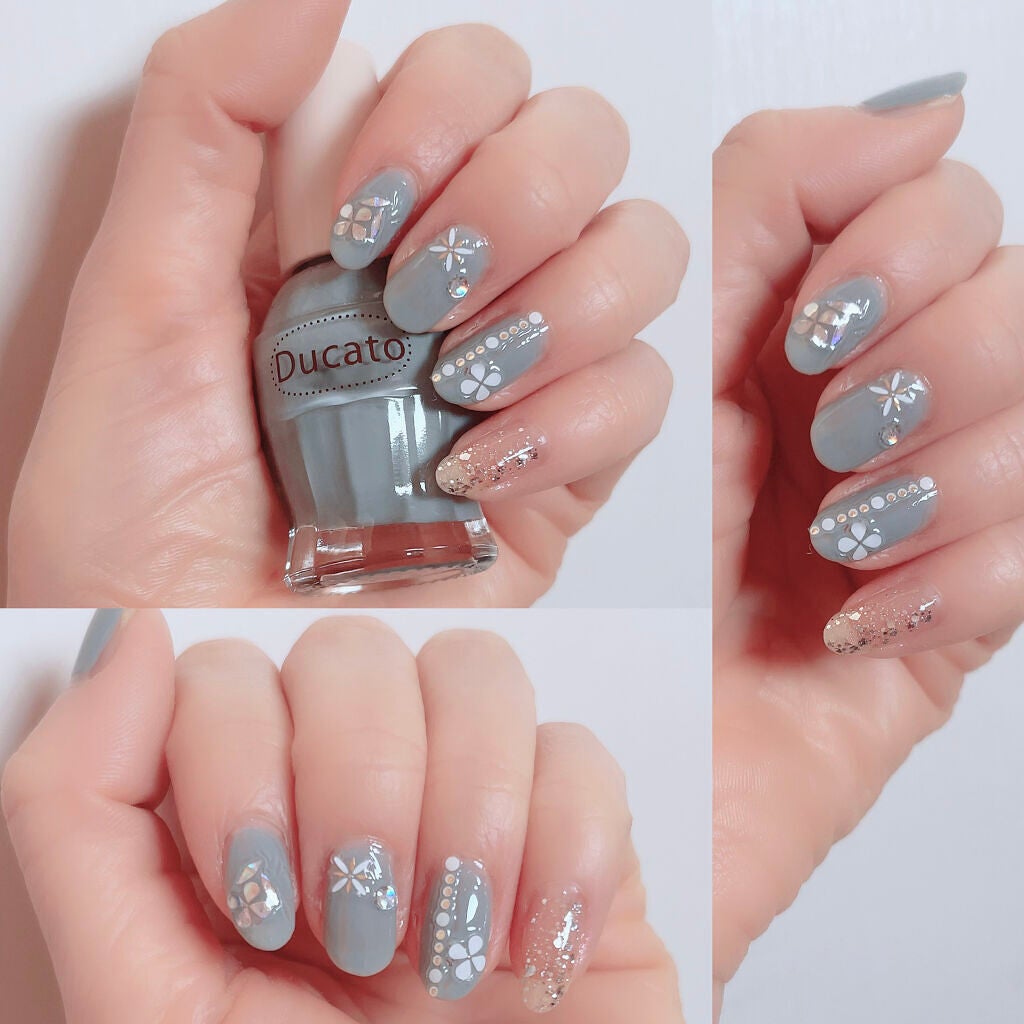 ネイルシール/セリア/ネイルシールを使ったクチコミ(5枚目)