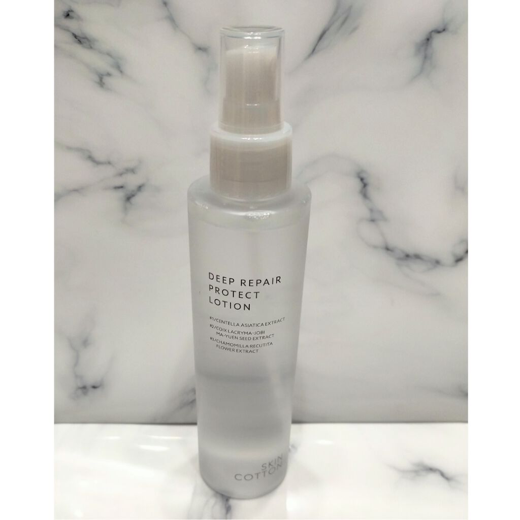 濃厚リペア プロテクトローション/スキンコットン/ミスト状化粧水を使ったクチコミ（1枚目）