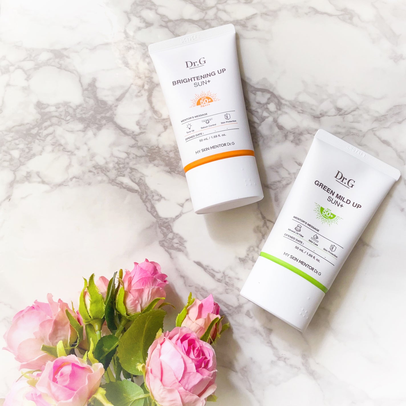 グリーンマイルドアップサンプラス/Dr.G/日焼け止めクリームを使ったクチコミ(4枚目)