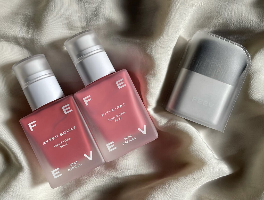 カラーセラム/FEEV/リキッドチークを使ったクチコミ（2枚目）