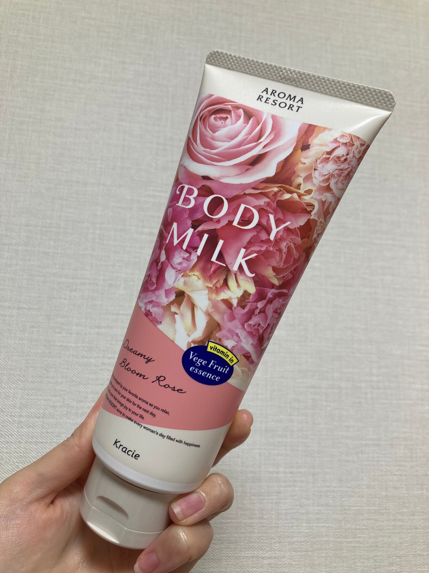 ボディミルク ドリーミーブルームローズの香り/アロマリゾート/ボディミルクを使ったクチコミ(4枚目)
